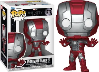 Marvel Avengers: The Infinity Saga Funko Pop Vinyl: Iron Man (Mark 5) van Funko – productfoto 1 van 2