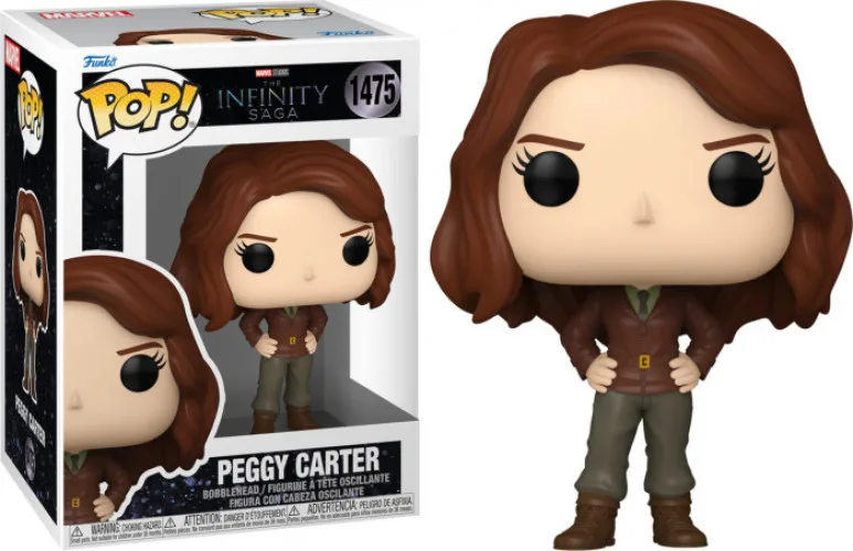 Marvel Avengers: The Infinity Saga Funko Pop Vinyl: Peggy Carter (The First Agent) van Funko – productfoto 1 van 2