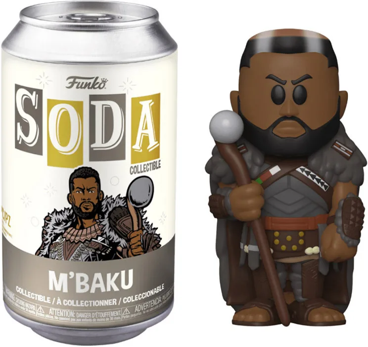Marvel Black Panther Wakanda Forever Funko Vinyl Soda: M'Baku de Funko – photo produit