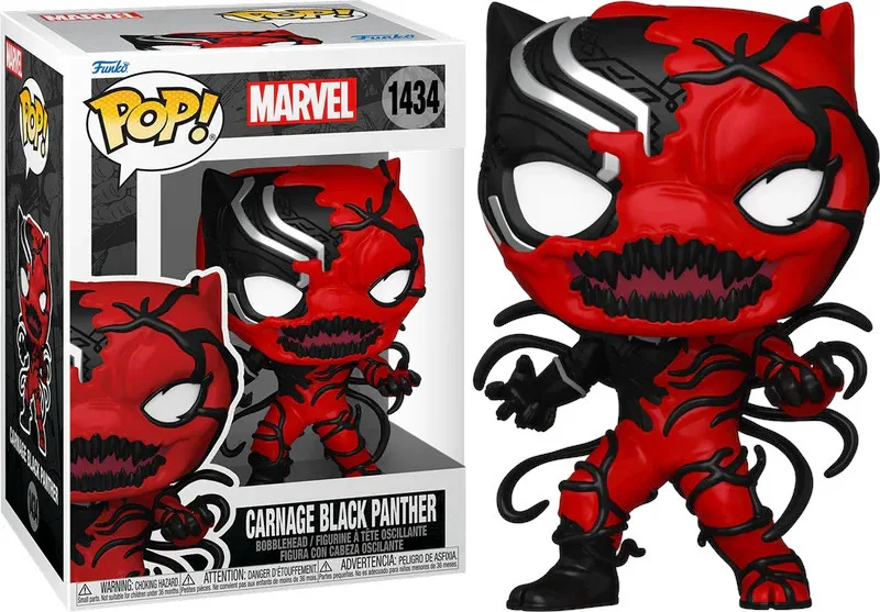Marvel Funko Pop Vinyl: Carnage Black Panther by Funko – product photo 1 of 2