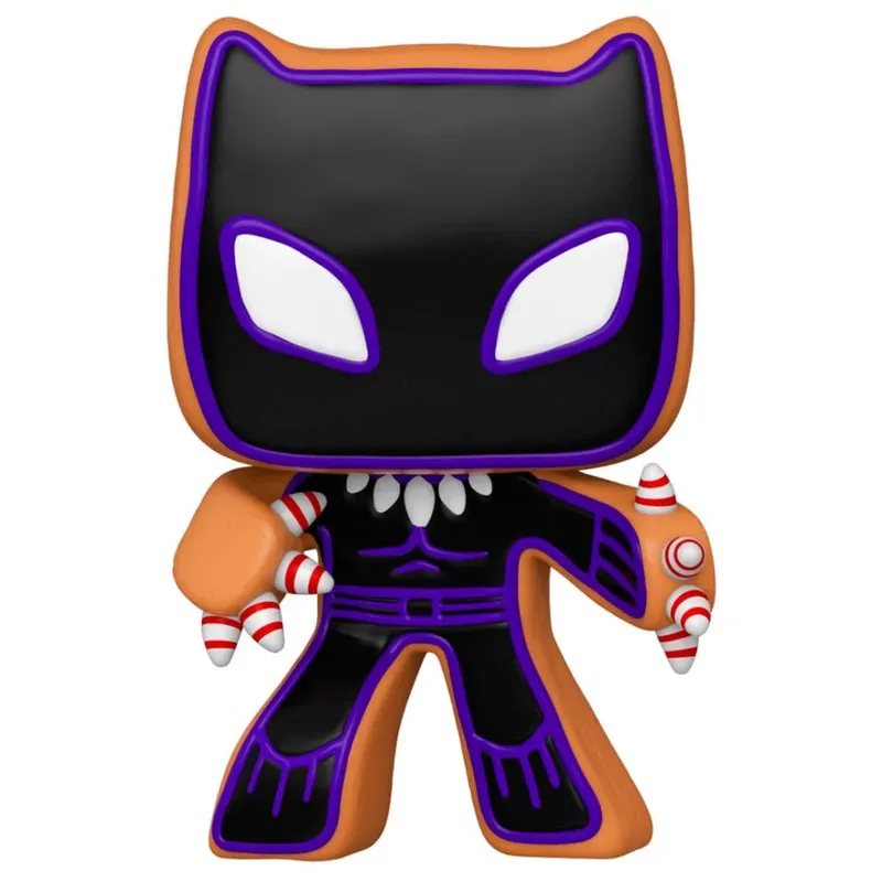 Marvel Funko Pop Vinyl: Gingerbread Black Panther by Funko – product photo 2 of 3
