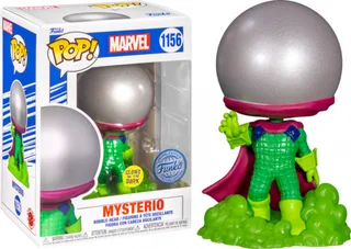 Marvel Funko Pop Vinyl - Glow in the Dark Mysterio by Funko – product photo 1 of 6