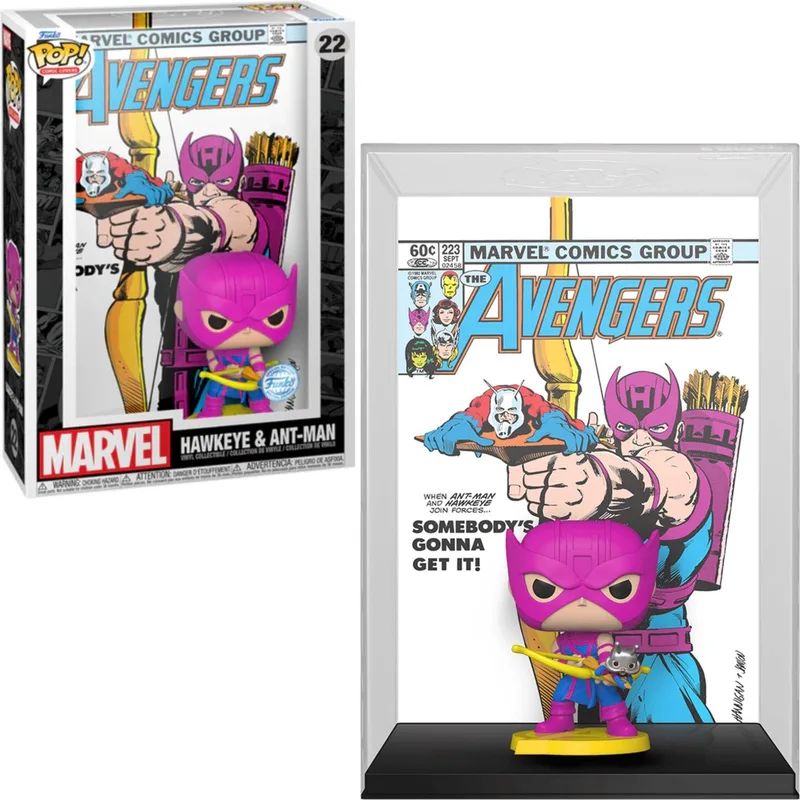 Marvel Funko Pop Vinyl: Hawkeye & Ant-Man Comic Cover van Funko – productfoto