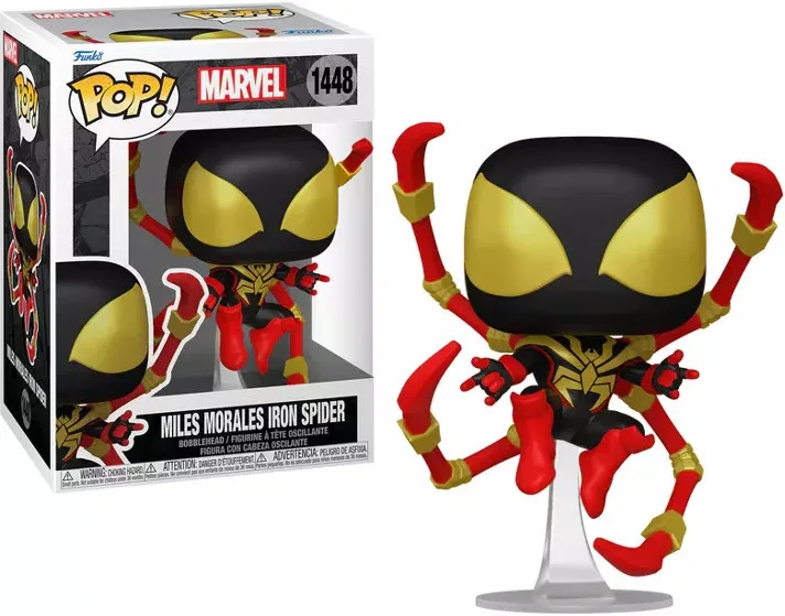 Marvel Funko Pop Vinyl: Miles Morales Iron Spider van Funko – productfoto