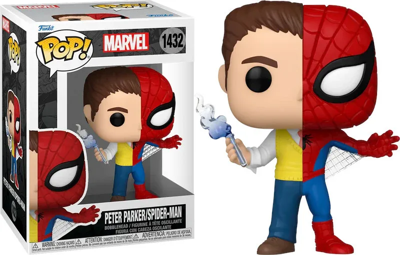 Marvel Funko Pop Vinyl: Peter Parker/Spider-Man by Funko – product photo 1 of 2
