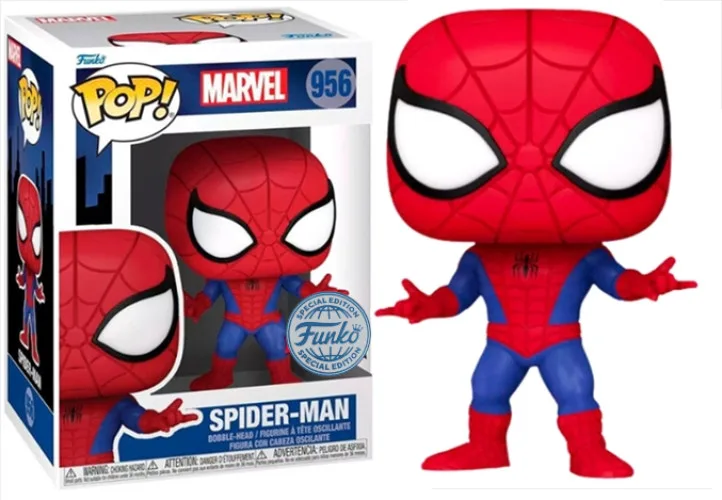 Marvel Funko Pop Vinyl: Spider-Man (956) van Funko – productfoto 1 van 3