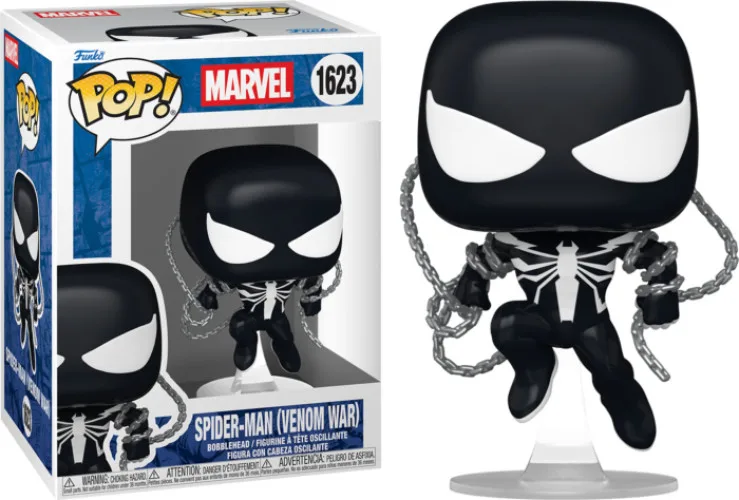 Marvel Funko Pop Vinyl: Spider-Man Venom War (1623) by Funko – product photo 1 of 2