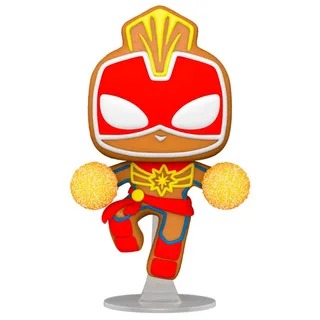 Marvel Gingerbread Funko Pop Vinyl: Gingerbread Captain Marvel by Funko – product photo 2 of 3