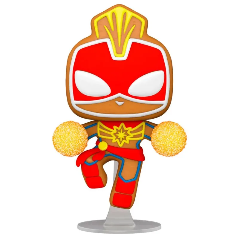Marvel Gingerbread Funko Pop Vinyl: Gingerbread Captain Marvel by Funko – product photo 2 of 3