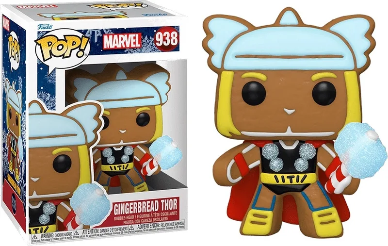 Marvel Gingerbread Funko Pop Vinyl: Gingerbread Thor by Funko – product photo 1 of 3