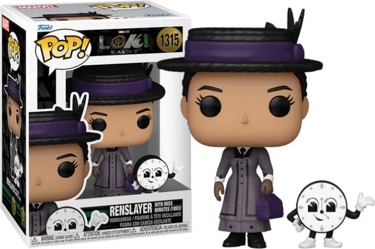 Marvel Loki Funko Pop Vinyl: Renslayer with Miss Minutes (1893) by Funko – product photo 1 of 2