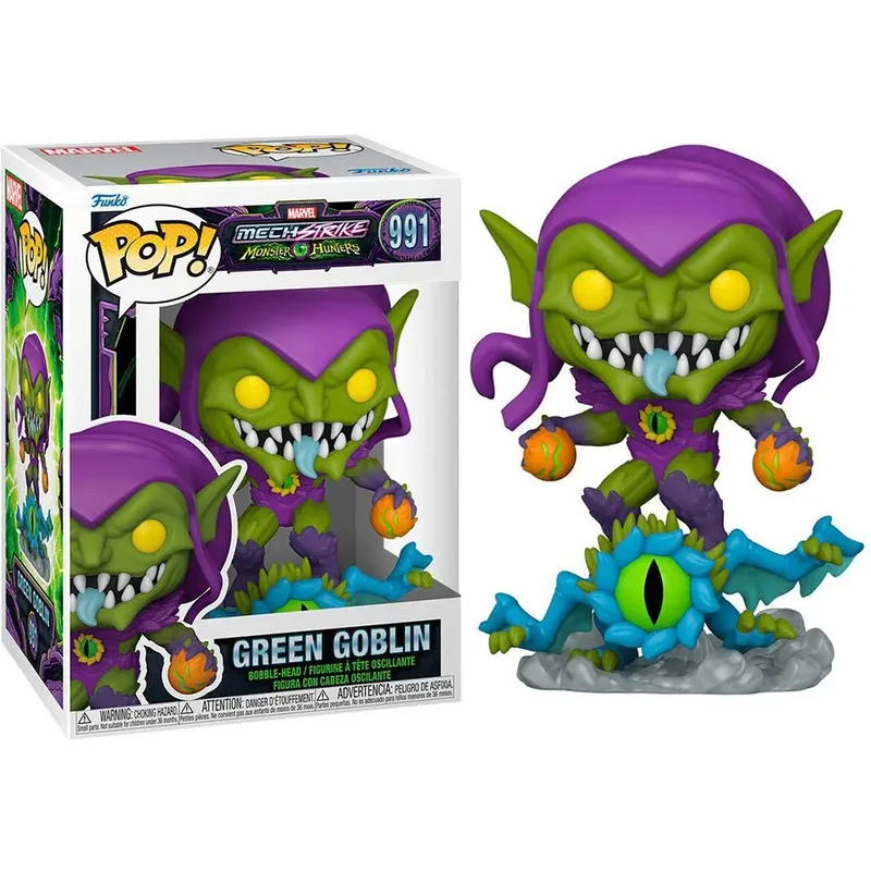 Marvel Mech-Strike Monster Hunters Funko Pop Vinyl: Green Goblin by Funko – product photo 3 of 3