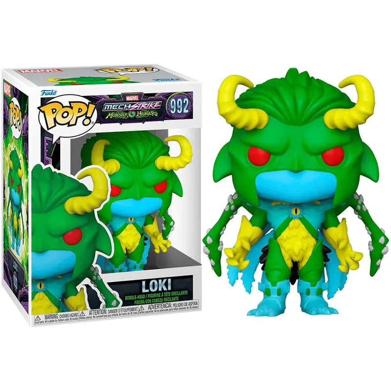 Marvel Mech-Strike Monster Hunters Funko Pop Vinyl: Loki by Funko – product photo 3 of 3