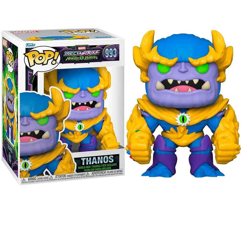 Marvel Mech-Strike Monster Hunters Funko Pop Vinyl: Thanos van Funko – productfoto 3 van 3
