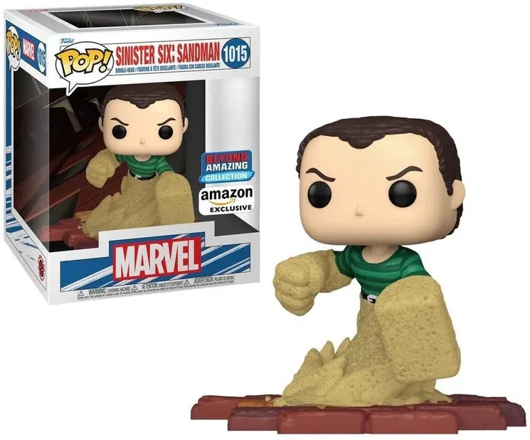 Marvel Spider-Man: Beyond Amazing Deluxe Funko Pop Vinyl: Sinister Six: Sandman by Funko – product photo