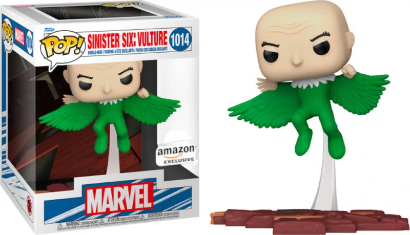 Marvel Spider-Man: Beyond Amazing Deluxe Funko Pop Vinyl: Sinister Six: Vulture van Funko – productfoto