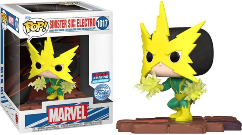 Marvel Spider-Man: Beyond Amazing Deluxe Funko Pop Vinyl: Sinister Six: Electro van Funko – productfoto 1 van 2