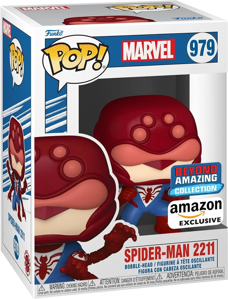 Marvel Spider-Man: Beyond Amazing Funko Pop Vinyl: Spider-Man 2211 (Amazon Exclusive) van Funko – productfoto