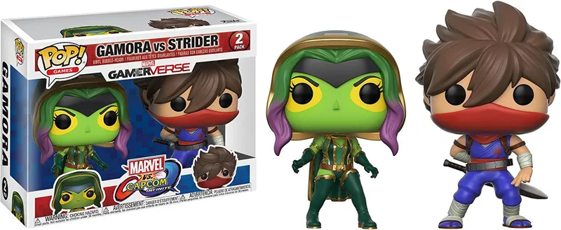 Marvel vs Capcom Infinite Funko Pop Vinyl: Gamora vs Strider Double Pack by Funko – product photo