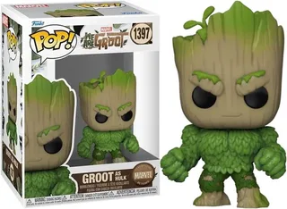 Marvel WAG Funko Pop Vinyl: Groot as Hulk by Funko – product photo 1 of 2