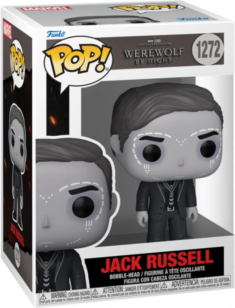 Marvel Werewolf by Night Funko Pop Vinyl: Jack Russel van Funko – productfoto