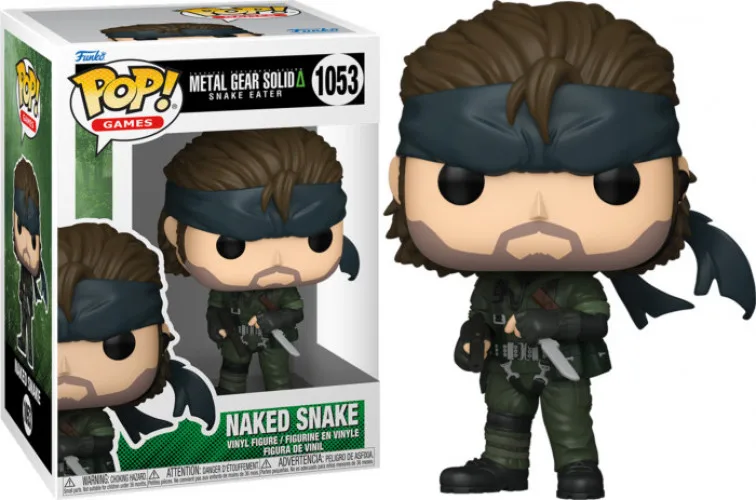 Metal Gear Funko POP Vinyl: Naked Snake van Funko – productfoto