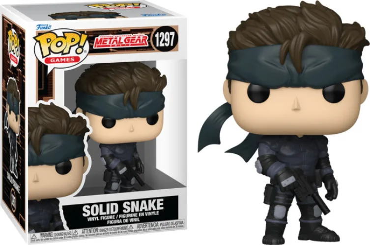 Metal Gear Funko POP Vinyl: Solid Snake by Funko – product photo