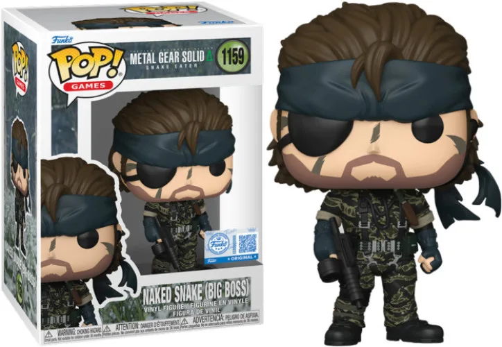 Metal Gear Solid Δ: Snake Eater Funko POP Vinyl: Naked Snake (Big Boss) (1159) by Funko – product photo 1 of 2