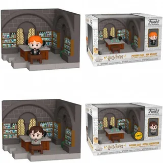 Mini Moments Diorama - Ron Weasley Potions Class van Funko – productfoto 3 van 3