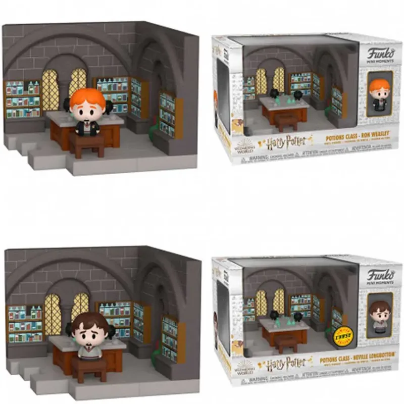 Mini Moments Diorama - Ron Weasley Potions Class van Funko – productfoto 3 van 3