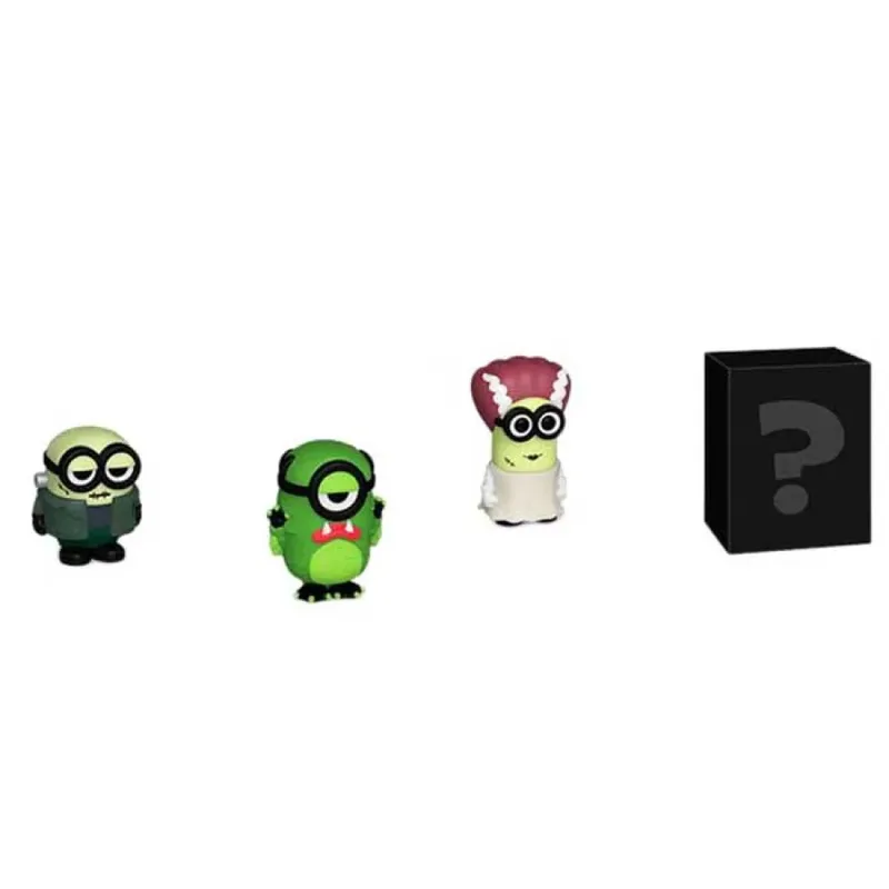Minions Funko Bitty Pop! 4-Pack: Bride Kevin / Frankenbob / Creature Mel van Funko – productfoto 3 van 4