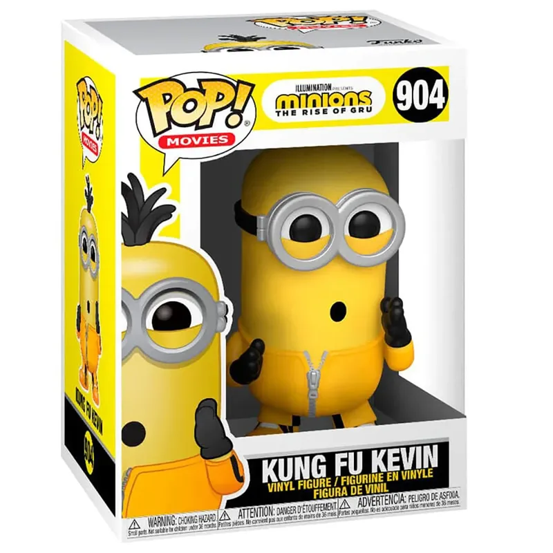 Minions the Rise of Gru Funko Pop Vinyl: Kung Fu Kevin by Funko – product photo 2 of 3