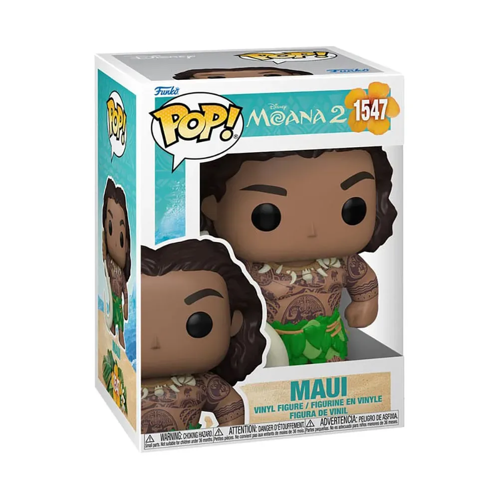 Moana 2 Maui-figur Med Fiskekrog fra Funko – produktbillede