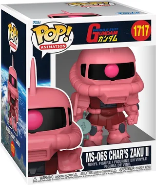 Mobile Suit Gundam Funko Pop Vinyl: MS-06S Char's Zaku II (Oversized) by Funko – product photo 1 of 2