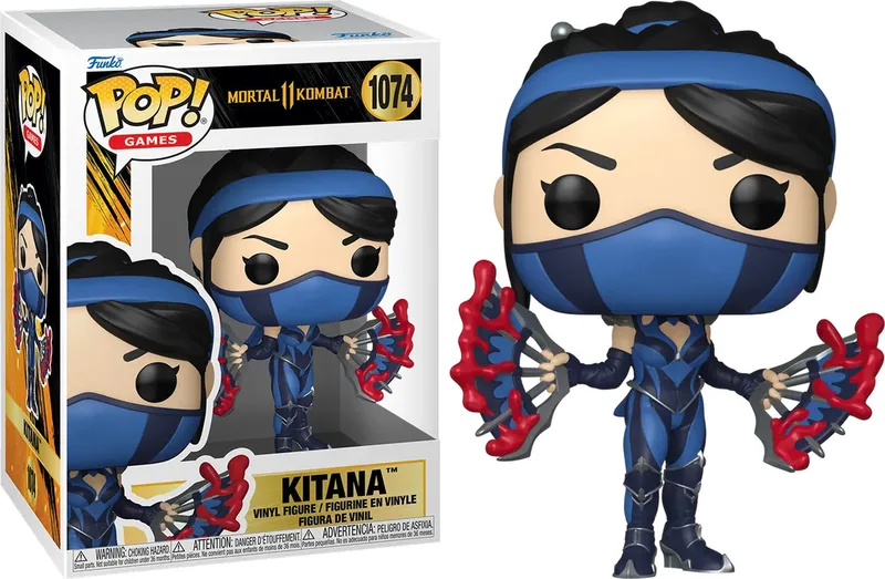 Mortal Kombat 11 Fatality Funko Pop Vinyl: Kitana van Funko – productfoto 1 van 2