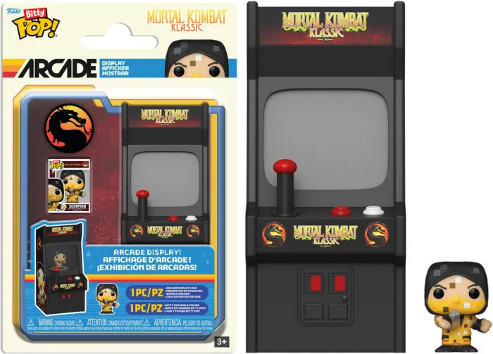 Mortal Kombat Funko Bitty Pop! Arcade: Scorpion van Funko – productfoto 1 van 5