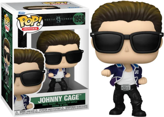 Mortal Kombat II Funko Pop Vinyl: Johnny Cage van Funko – productfoto