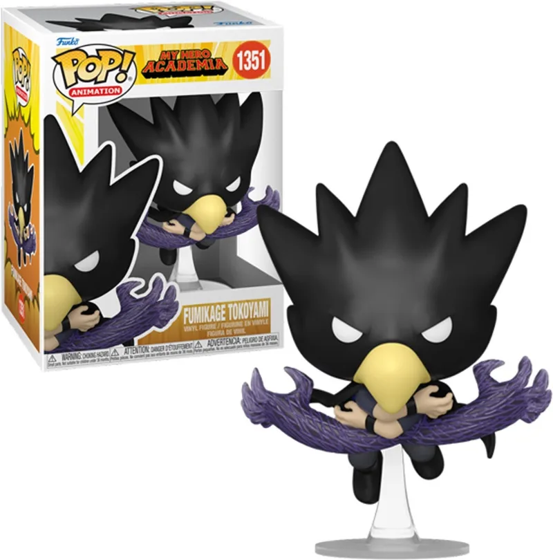 My Hero Academia Funko Pop Vinyl: Fumikage Tokoyami (1351) van Funko – productfoto 1 van 2