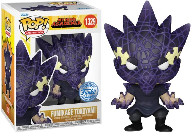 My Hero Academia Funko Pop Vinyl: Fumikage Tokoyami (Black Abyss) (1329) van Funko – productfoto