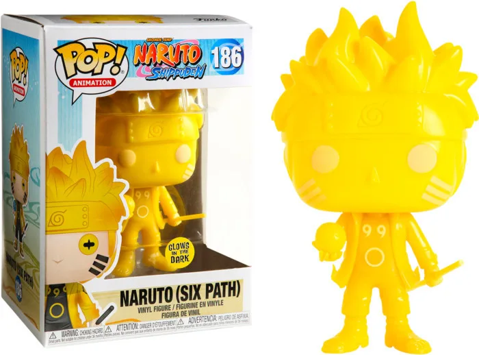 Naruto Shippuden Funko Pop Vinyl: Naruto (Six Path) (Glow in the Dark) van Funko – productfoto