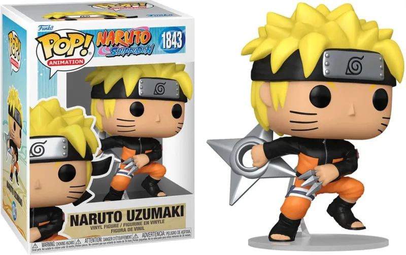 Naruto Shippuden Funko Pop Vinyl: Naruto Uzumaki (1843) van Funko – productfoto