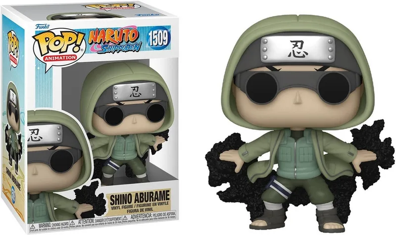 Naruto Shippuden Funko Pop Vinyl: Shino Aburame van Funko – productfoto 1 van 2