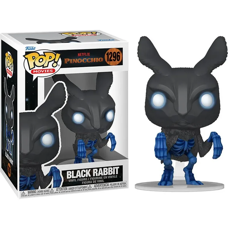 Netflix Pinocchio Funko Pop Vinyl: Black Rabbit van Funko – productfoto 3 van 3