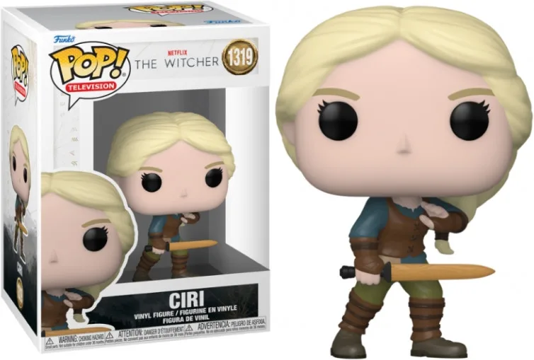 Netflix The Witcher Season 2 Funko Pop Vinyl: Ciri with Sword by Funko – product photo