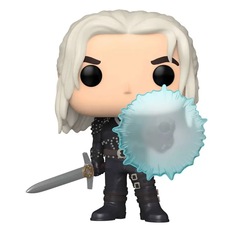Netflix The Witcher Season 2 Funko Pop Vinyl: Geralt with Shield van Funko – productfoto 3 van 3