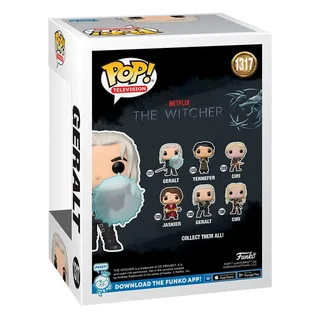 Netflix The Witcher Season 2 Funko Pop Vinyl: Geralt with Shield van Funko – productfoto 2 van 3