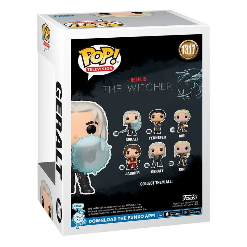 Netflix The Witcher Season 2 Funko Pop Vinyl: Geralt with Shield van Funko – productfoto 2 van 3