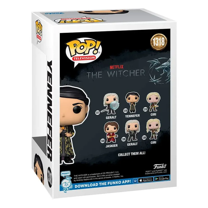 Netflix The Witcher Season 2 Funko Pop Vinyl: Yennefer van Funko – productfoto 2 van 3