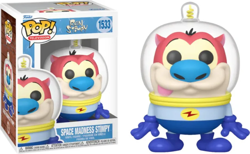 Nickelodeon Rewind Funko Pop Vinyl: Space Madness Stimpy by Funko – product photo 1 of 2