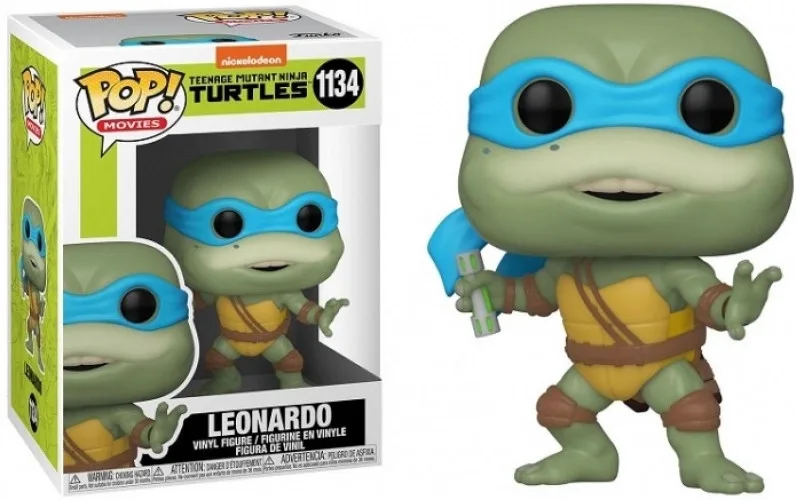 Nickelodeon Teenage Mutant Ninja Turtles Funko Pop Vinyl: Leonardo van Funko – productfoto 1 van 3